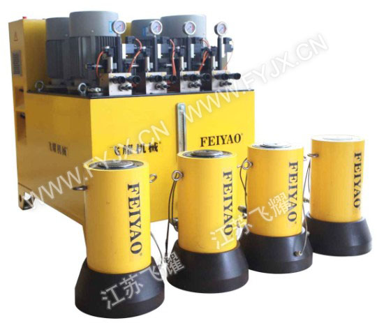 PLC多点同步顶升液压系统——双作用变频控制