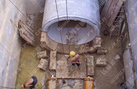 液压顶管机应用于长沙某工程